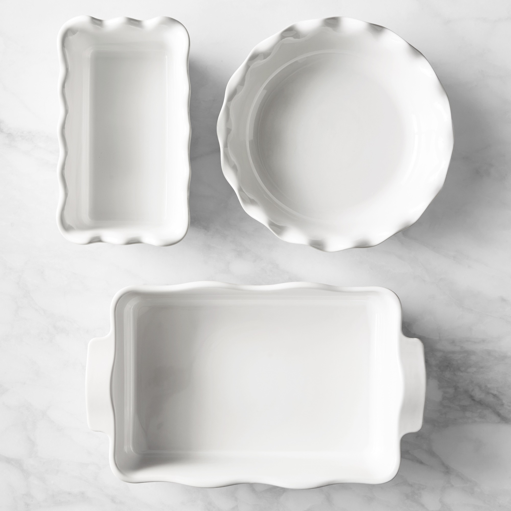Emile Henry French Ceramic Baking Essentials, Set of 3 Sansujyuku sansujyuku.com