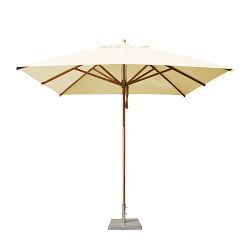 Williams Sonoma Umbrella, Square, 8.5', Natural