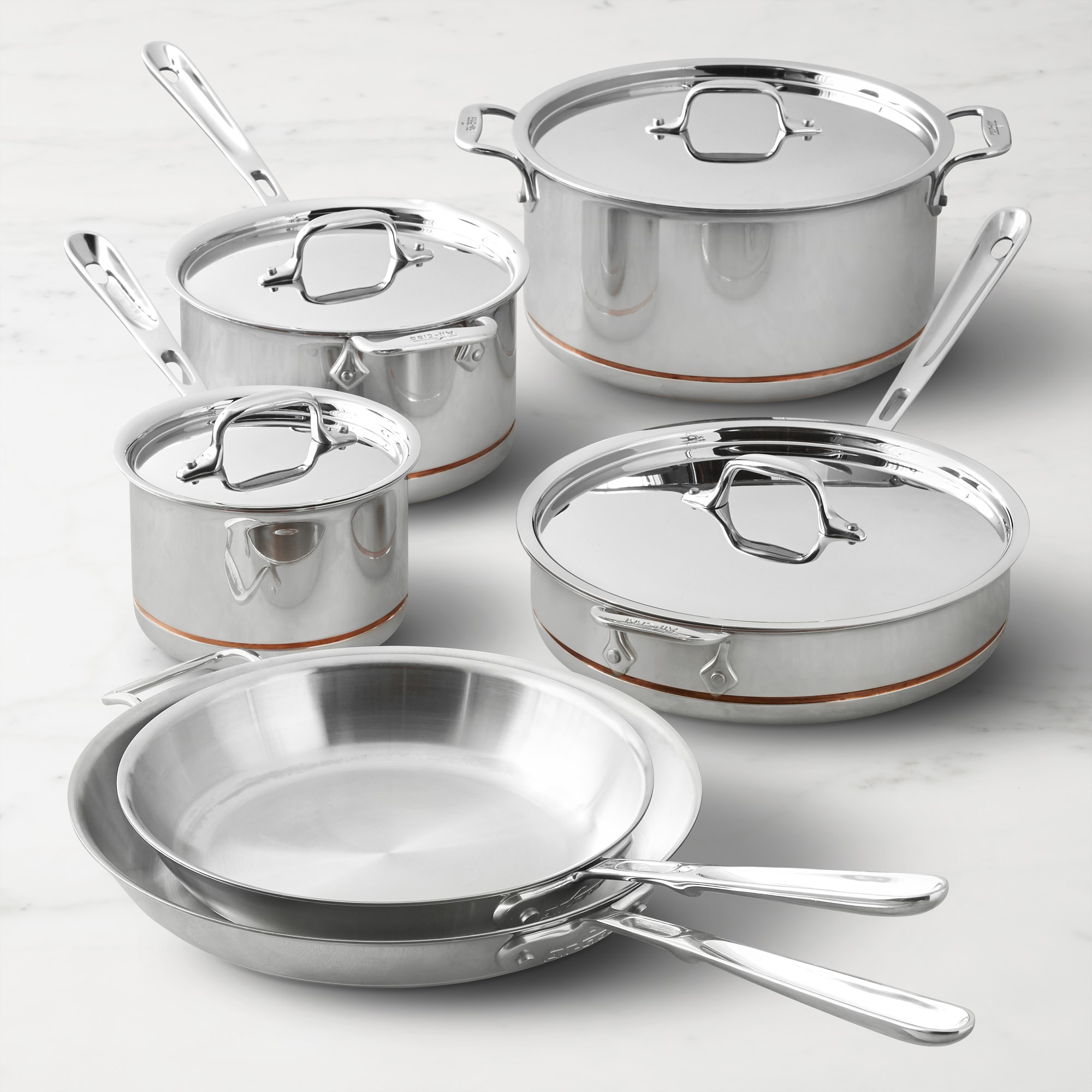 All-Clad Copper Core 10-Piece Cookware Set Simolary simolary.com 6