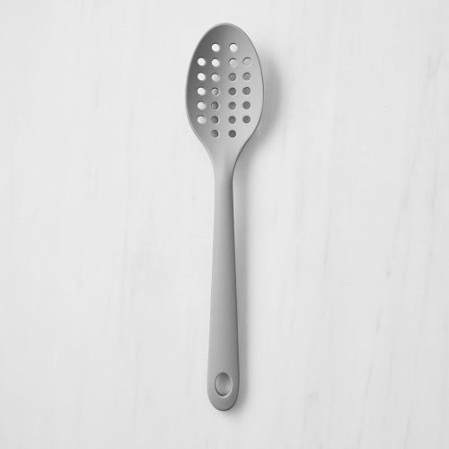 Open Kitchen by Williams Sonoma Silicone Slotted Spoon, Grey