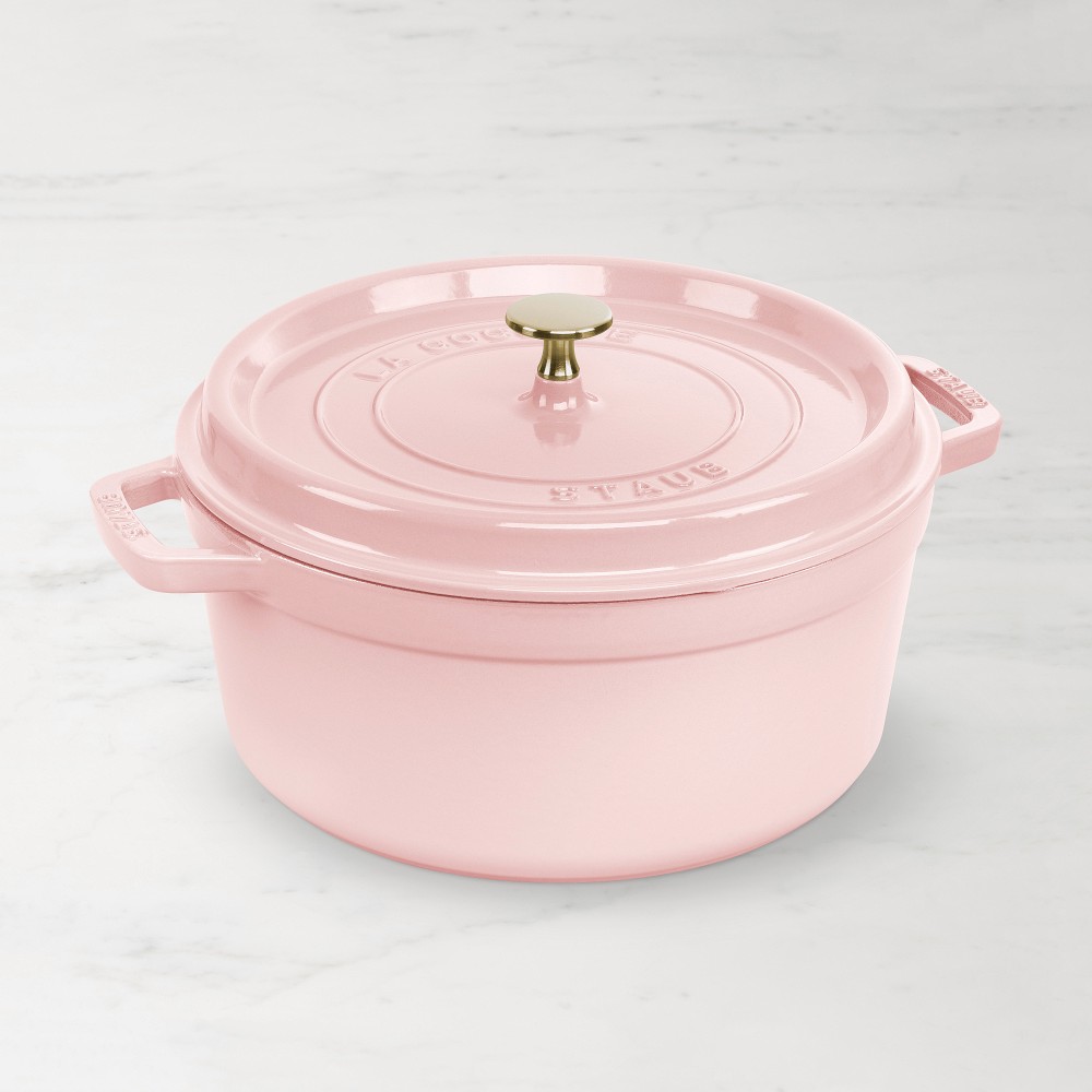 Staub 4-Qt Enameled Cast Iron Round Dutch Oven