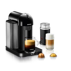 Nespresso Vertuo with Aeroccino, Black by Breville