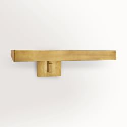 McClain 18" Picture Light, Antique Brass