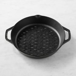 Lodge Savor the Outdoors Dual Handle Grilling Basket, 12"
