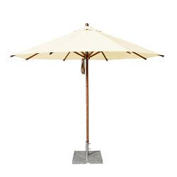 Williams Sonoma Umbrella, Round, 10', Natural