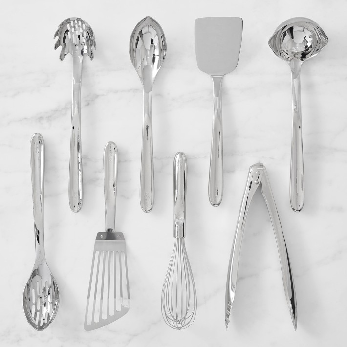Monogrammed All-Clad Stainless-Steel Kitchen Tool Set - Set of 6