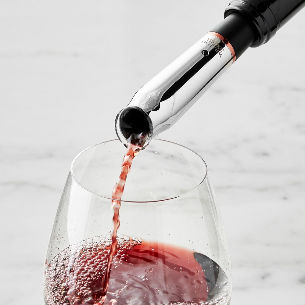 Williams Sonoma Signature Wine Aerator - Stainless-Steel & Copper