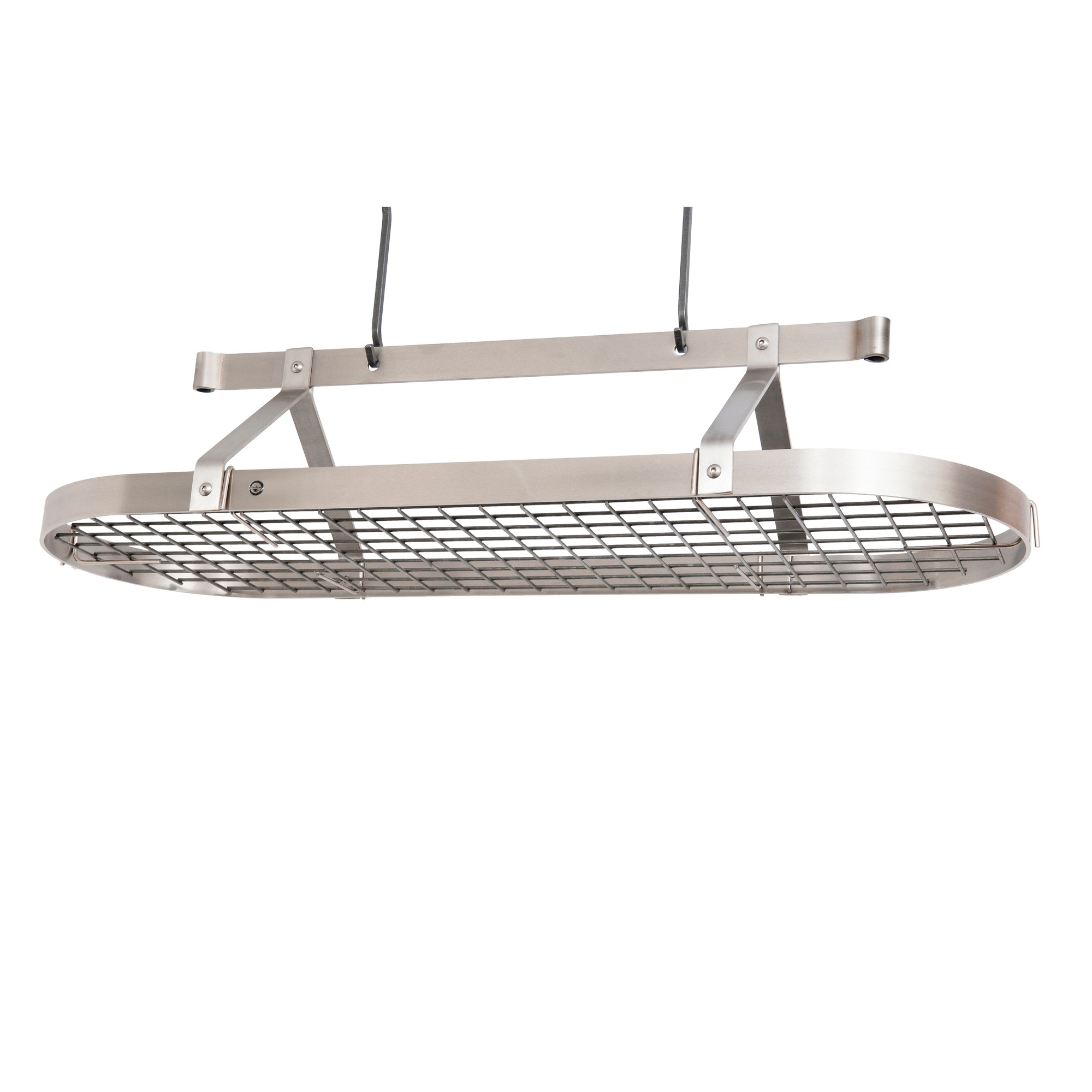 Enclume Traditional Oval Ceiling Pot Rack Simolary simolary.com