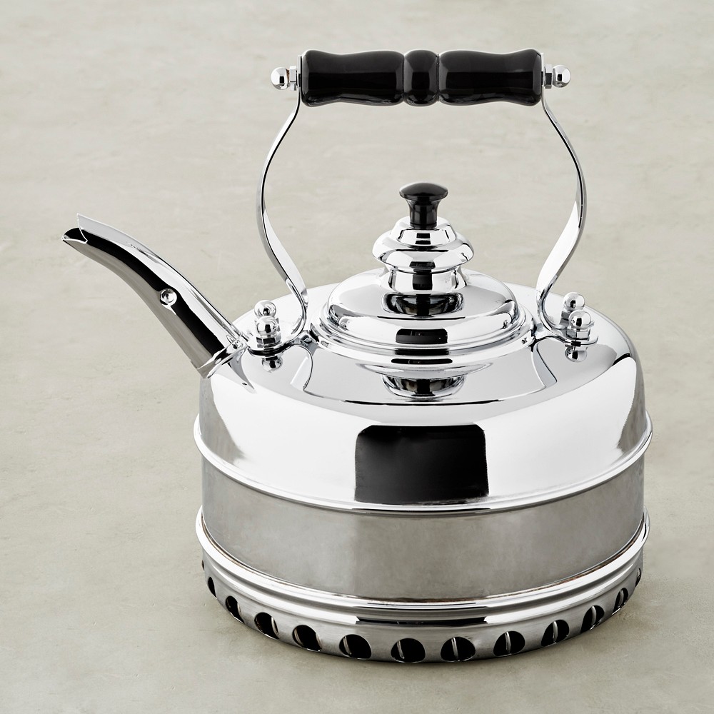 Simplex Buckingham No 3 by Newey & Bloomer Chrome Rapid Boil Tea Kettle