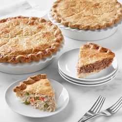 Chicken Pot Pie & Pot Roast Pie, Serves 12-16