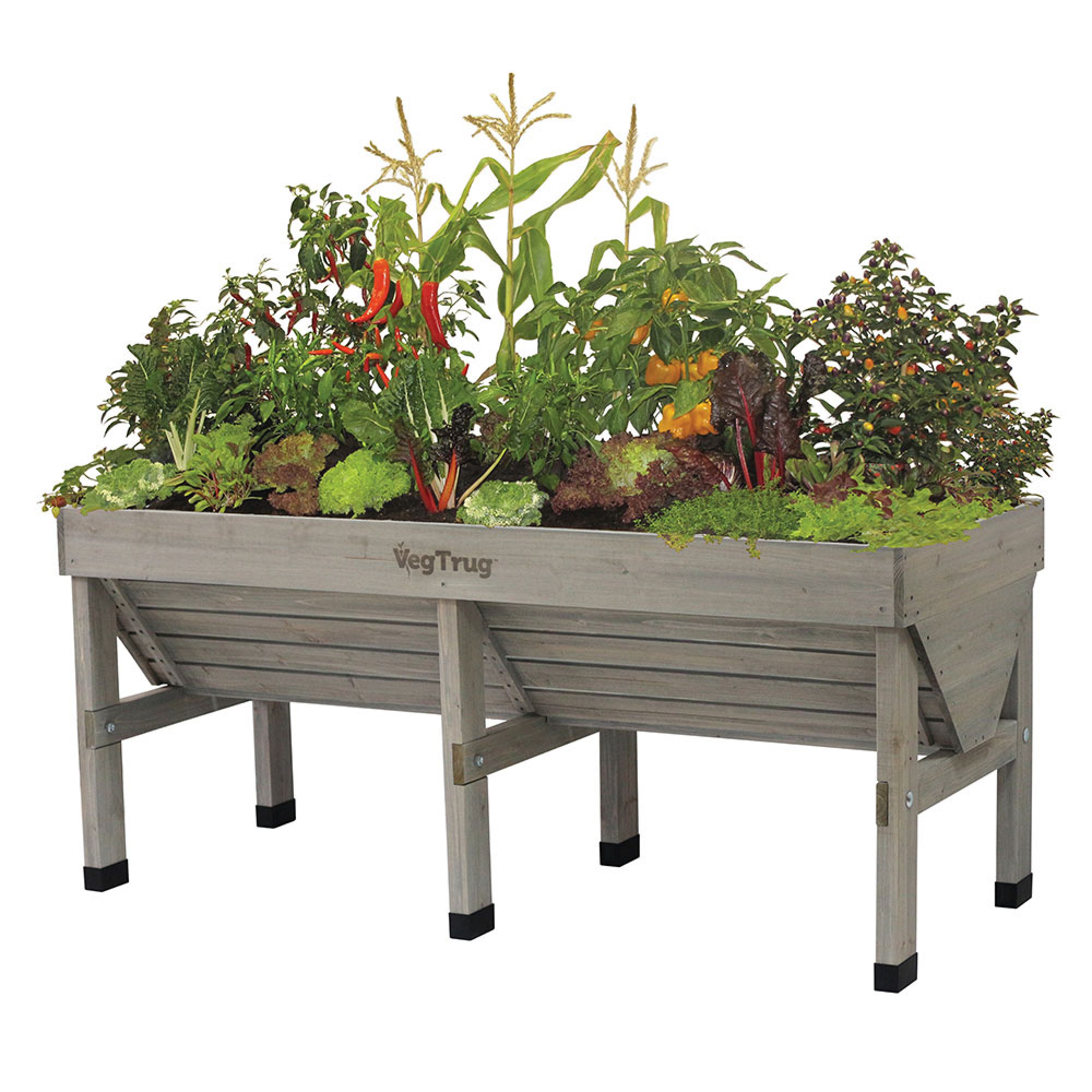 VegTrug Raised Bed, Medium, Grey Simolary simolary.com