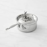Ruffoni Opus Prima Stainless-Steel Saucepan with Stag Knob, 2-Qt. Simolary simolary.com 8