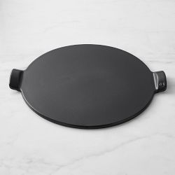 Emile Henry French Ceramic Pizza Stone, 16", Black