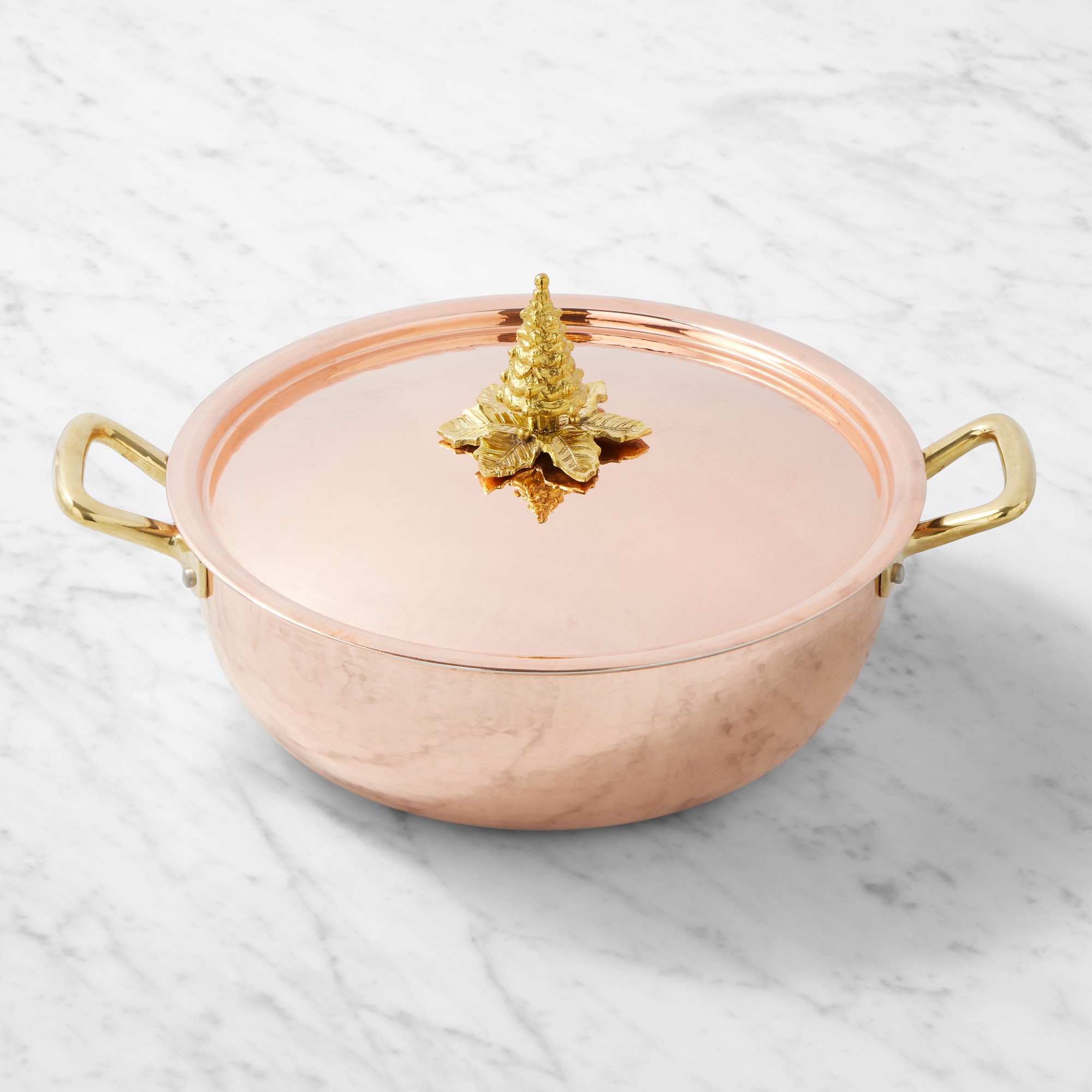 Ruffoni Historia Hammered Copper Chef’s Braiser with Tree Knob, 4-Qt. Simolary simolary.com 5
