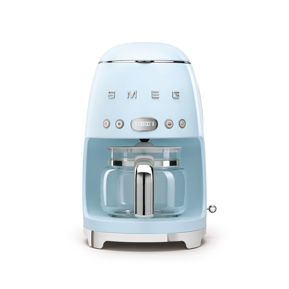 SMEG Drip Coffee Maker, 10-cup - Pastel Blue
