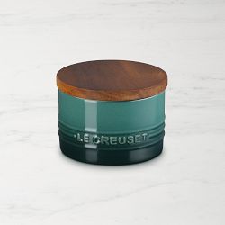 Le Creuset Signature Salt Cellar with Wood Lid, Artichaut