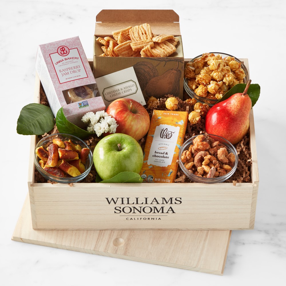 Manhattan Fruitier Ultimate Snack Board Gift Crate | Williams Sonoma