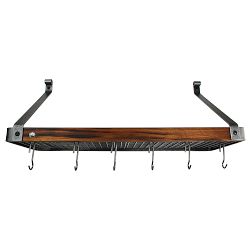 Enclume Sig Steel & Tigerwood Bookshelf Rack