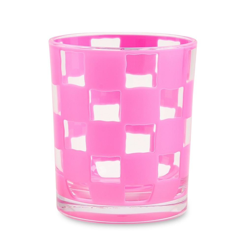 MacKenzie-Childs Outdoor Tumblers, Set of 4 - Set of 4, Pink