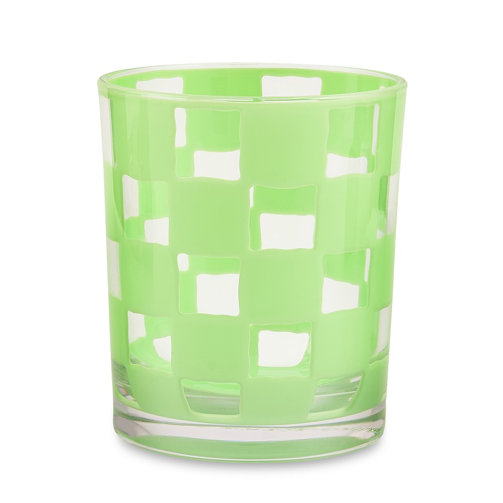 MacKenzie-Childs Outdoor Tumblers, Set of 4 - Set of 4, Green