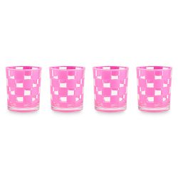 MacKenzie-Childs Outdoor Tumblers, Set of 4