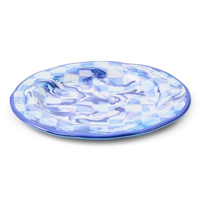 MacKenzie-Childs Marble Check Melamine Dinner Plates, Set of 4 Simolary simolary.com 17