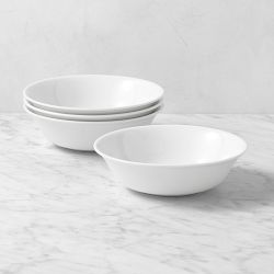Apilco Tuilleries Porcelain Pasta Bowls, Set of 4