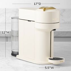 Nespresso Vertuo Next Espresso Machine with Aeroccino Milk Frother by De'Longhi