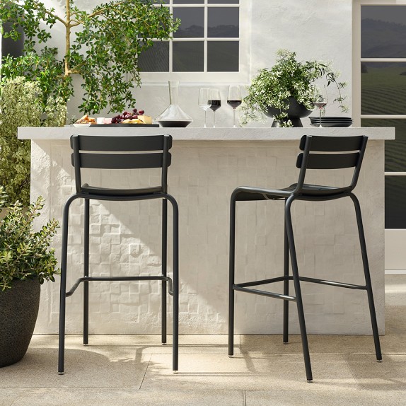 Fermob Luxembourg High Stool, Set of 2 by Williams Sonoma Home