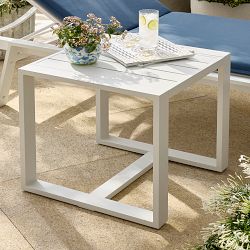 Santa Barbara Outdoor Metal Side Table (20")