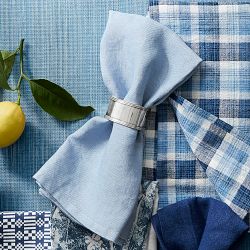 Tonal Plaid Napkins, Set of 4