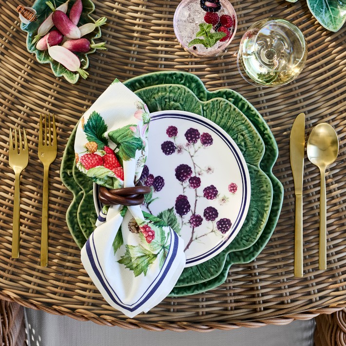 Garden Berry Mixed Salad Plates, Set of 6 | Williams Sonoma