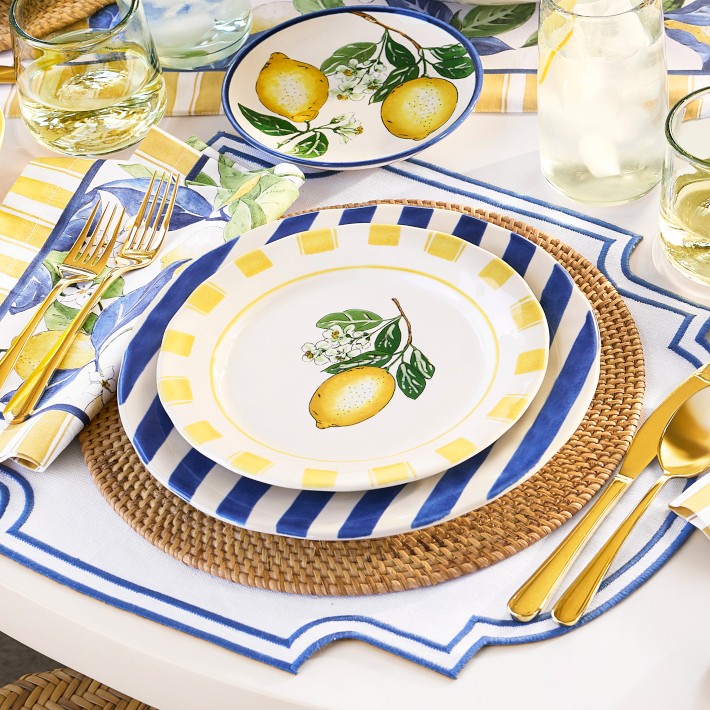 Citron 12-Piece Dinnerware Set | Williams Sonoma
