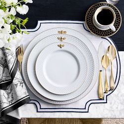 Honeycomb Embossed Salad Plates
