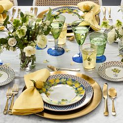Limone Striped Table Runner