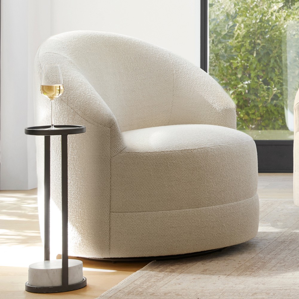 Capri Swivel Chair by Williams Sonoma Home
