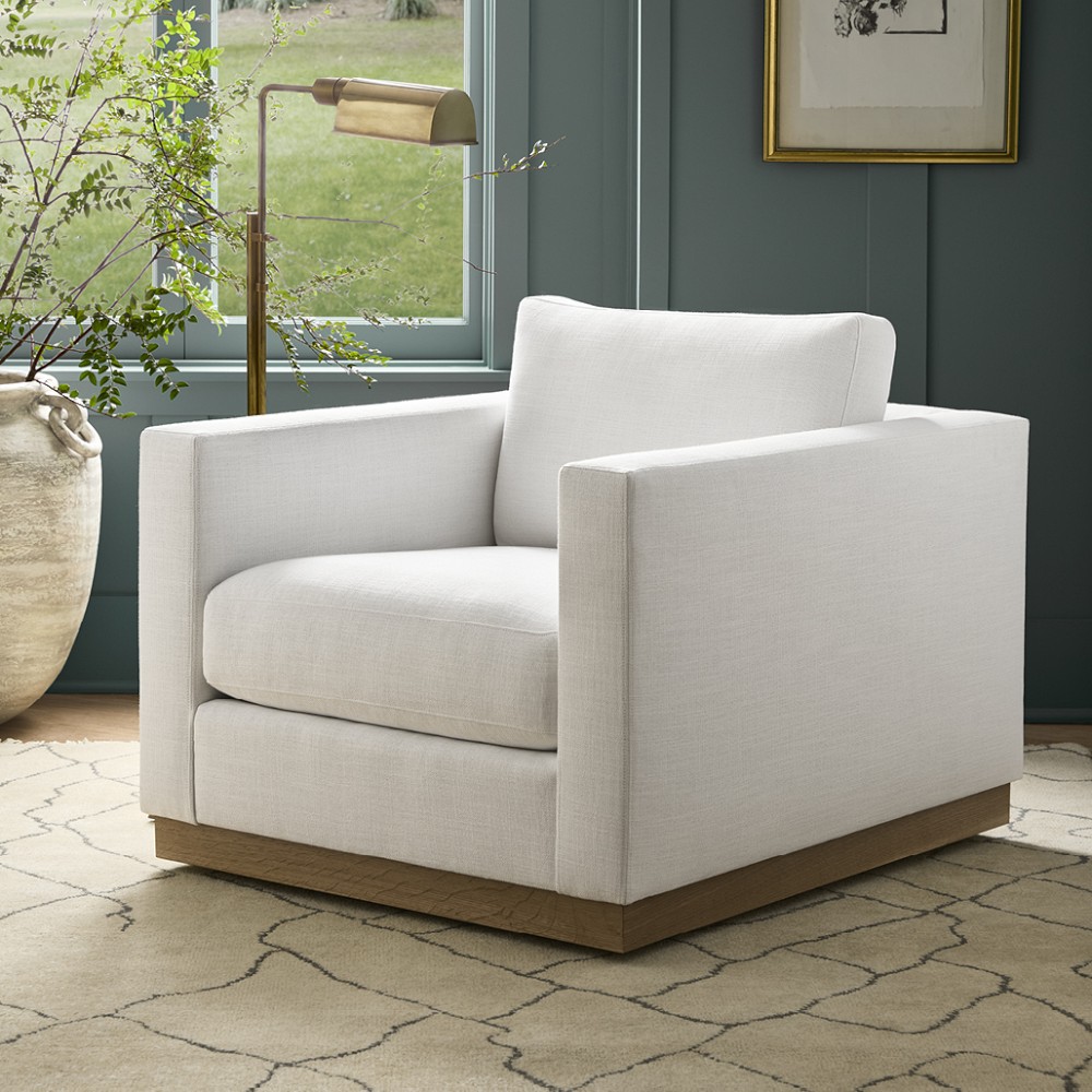 Valencia Swivel Chair by Williams Sonoma Home