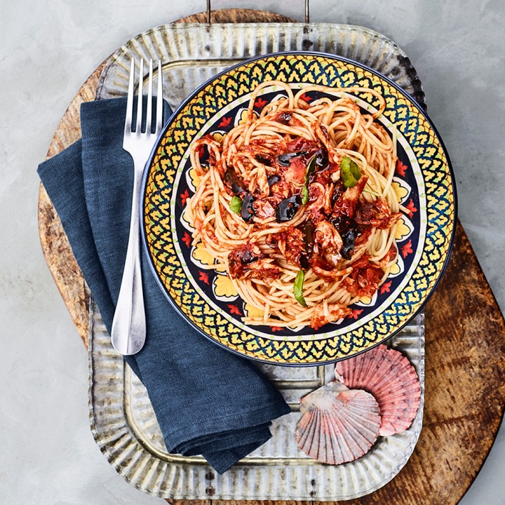 Sicily Ceramic Pasta Bowls | Williams Sonoma