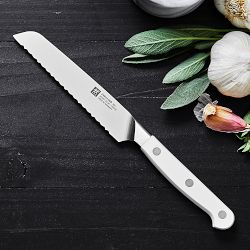Zwilling Pro Le Blanc Serrated Utility Knife, 5"