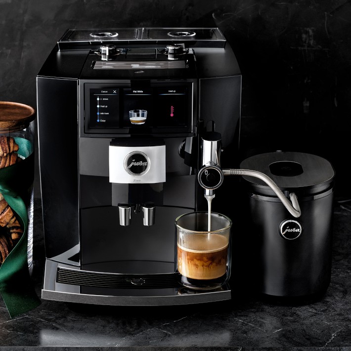 JURA J8 twin Espresso Machine, Dual Grinders | Williams Sonoma