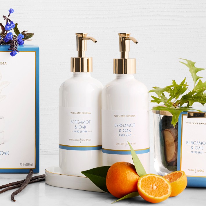 Home Fragrance Bergamot & Oak 3-Piece Set | Williams Sonoma