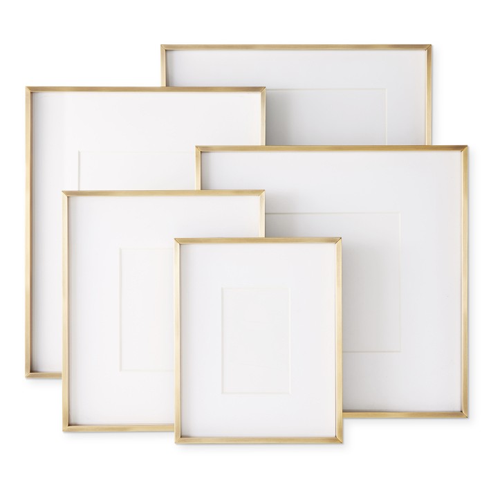 Twisted Picture Frames Gold Rope Detail | Williams Sonoma
