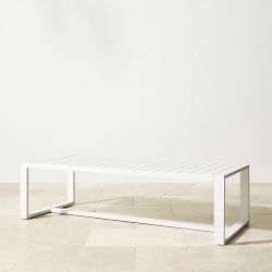 Santa Barbara Outdoor Metal Coffee Table (60")