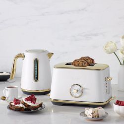 Breville Luxe Kettle &amp; Toaster Set Brass Collection