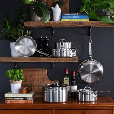 Hestan ProBond Forged Professional Clad Stainless-Steel 10-Piece Cookware Set Simolary simolary.com 15