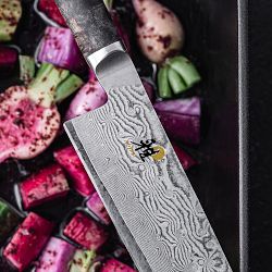 Miyabi Black Santoku Knife, 5 1/2"