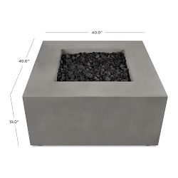 Havana Casual Square Fire Table (40")