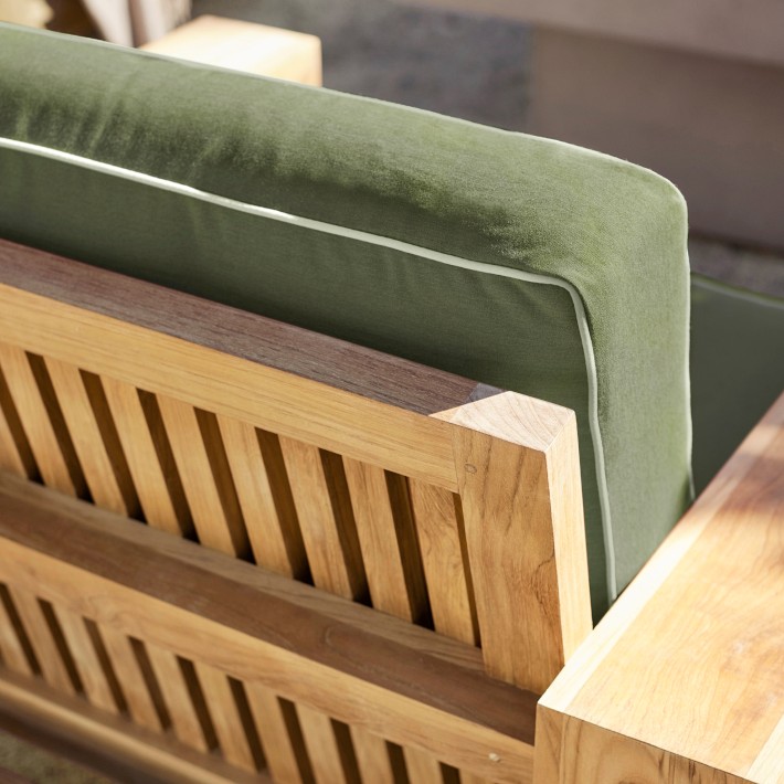 Larnaca Outdoor Teak Sofa (96