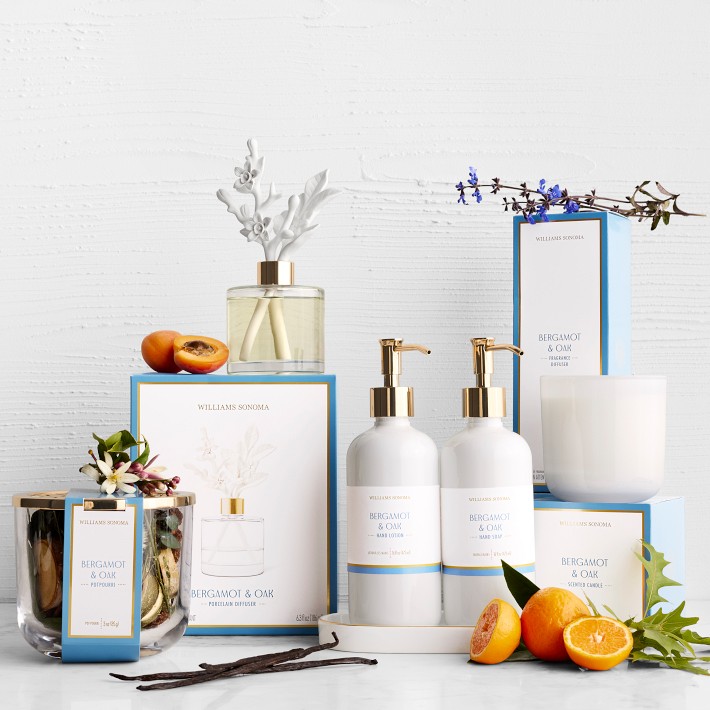 Home Fragrance Bergamot & Oak Collection | Williams Sonoma