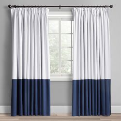 THE GEORGE x Williams Sonoma Home Olivia Border Curtain